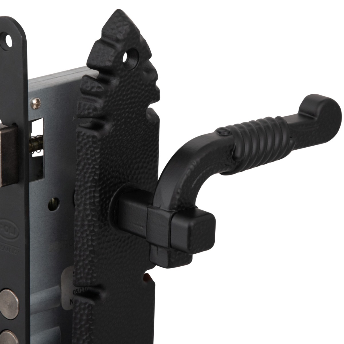 Cerradura Embutir Rustica B40man/tir Acc1/2iz