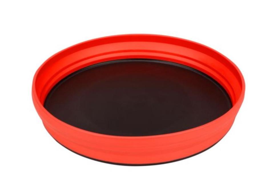 Plato Plegable Modelo X-plate Rojo