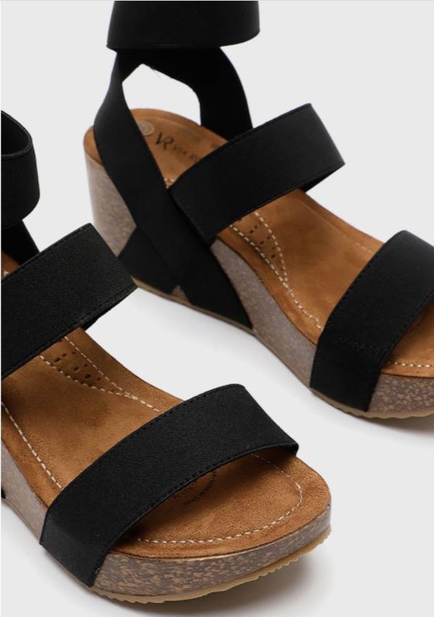 Sandalia R196-3 Negra