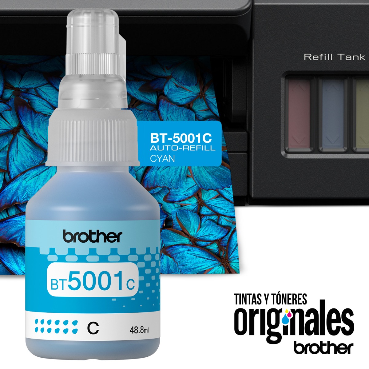 Tinta Bt-5001Cyan Brother