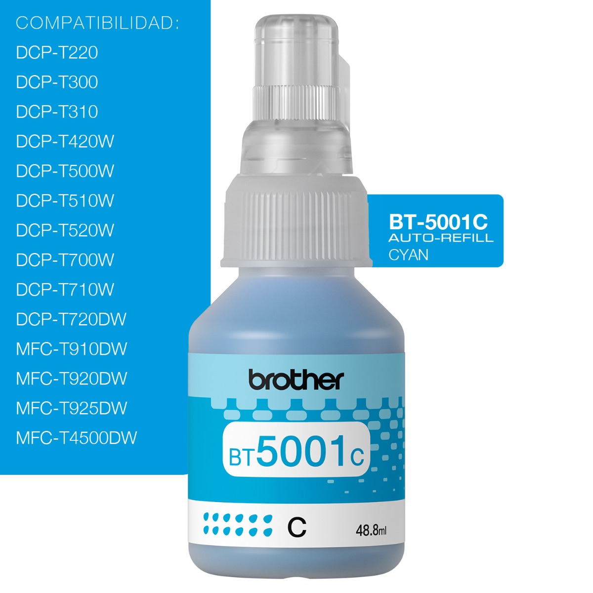 Tinta Bt-5001Cyan Brother