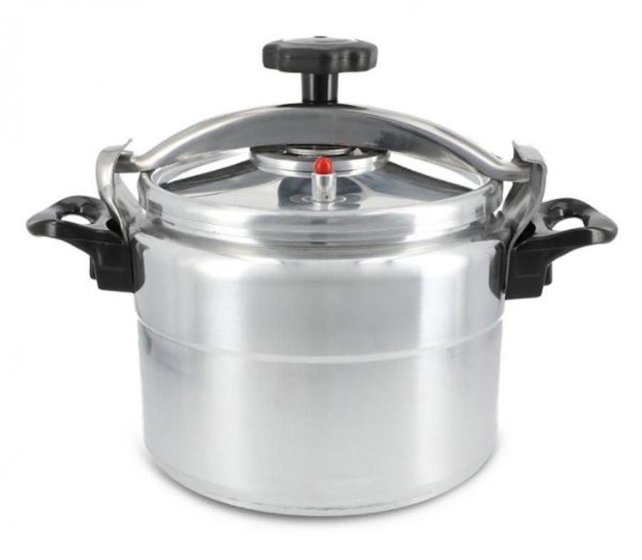 Olla A Presión Wens Serie 200 23 Cm 6 Litros Plateado