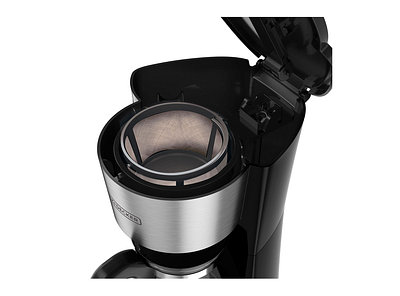 Cafetera Black + Decker Negro Cm0755s-cl
