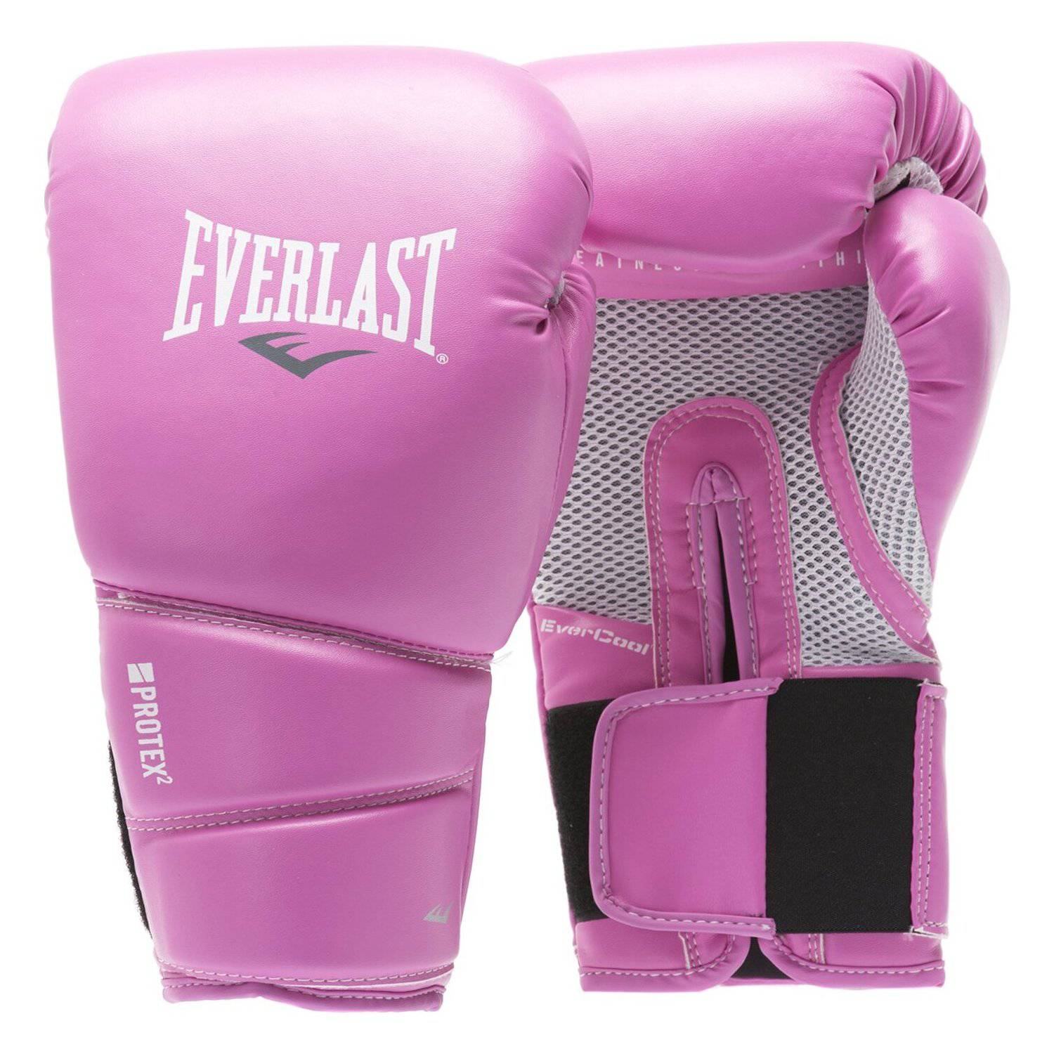 Guante Box Everlast Protex Training Rosado 12oz