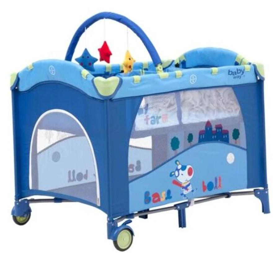 Cuna Pack & Play Bw-611a13 Azul