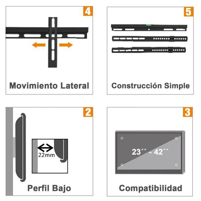 Soporte Tv 22-42