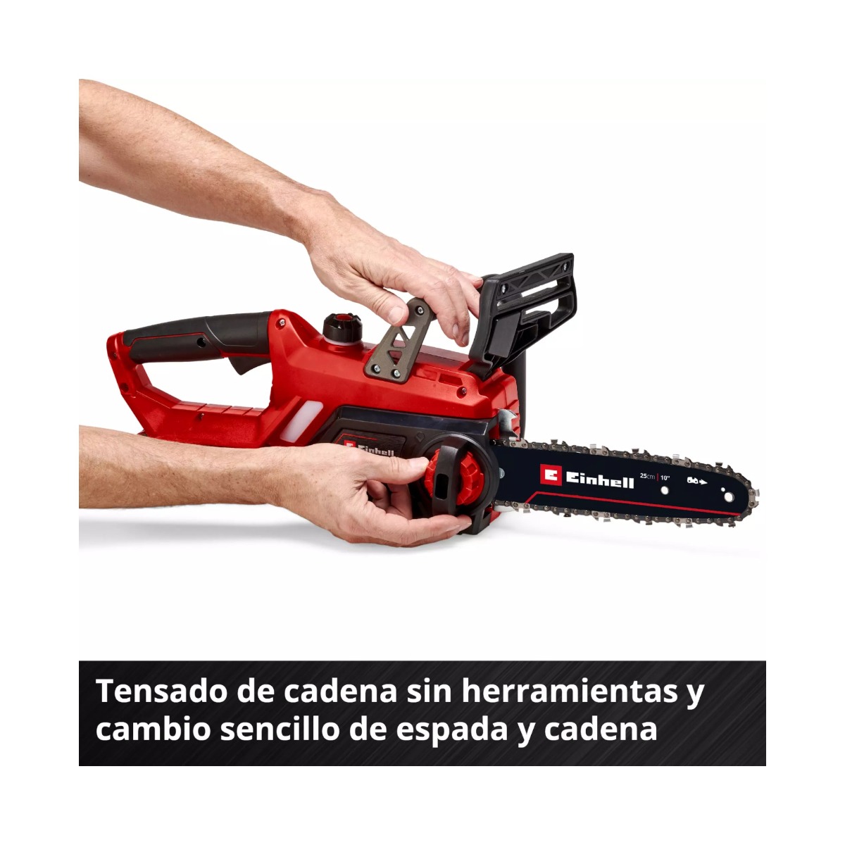 Motosierra A Batería Einhell GE-LC 18/25-1 Li + Batería 3 aH