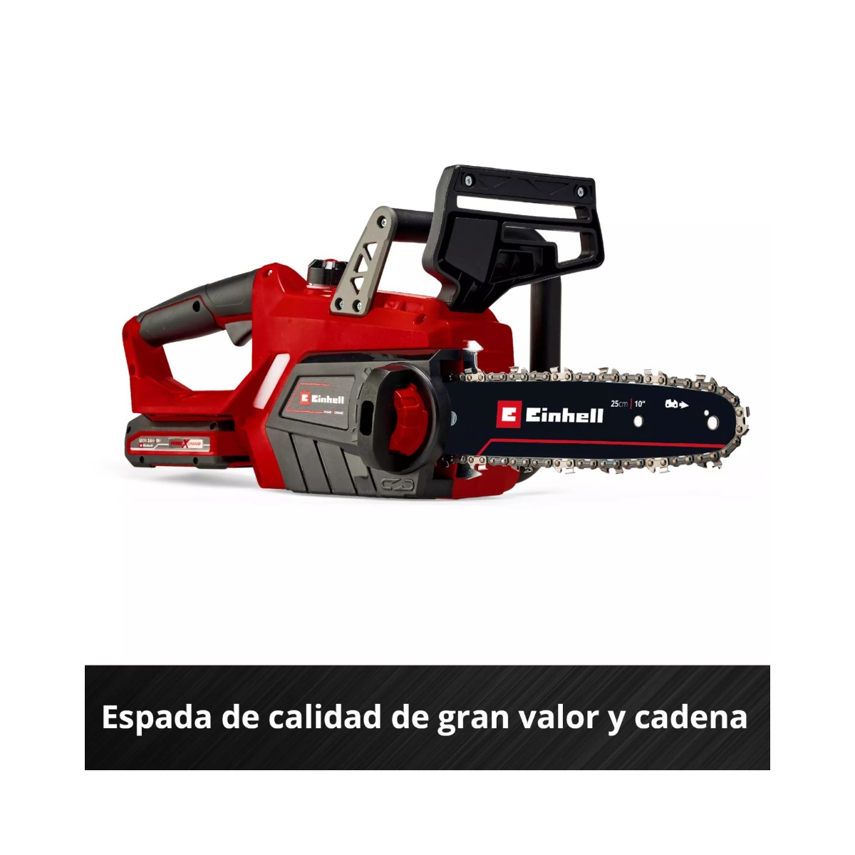 Motosierra A Batería Einhell GE-LC 18/25-1 Li + Batería 3 aH