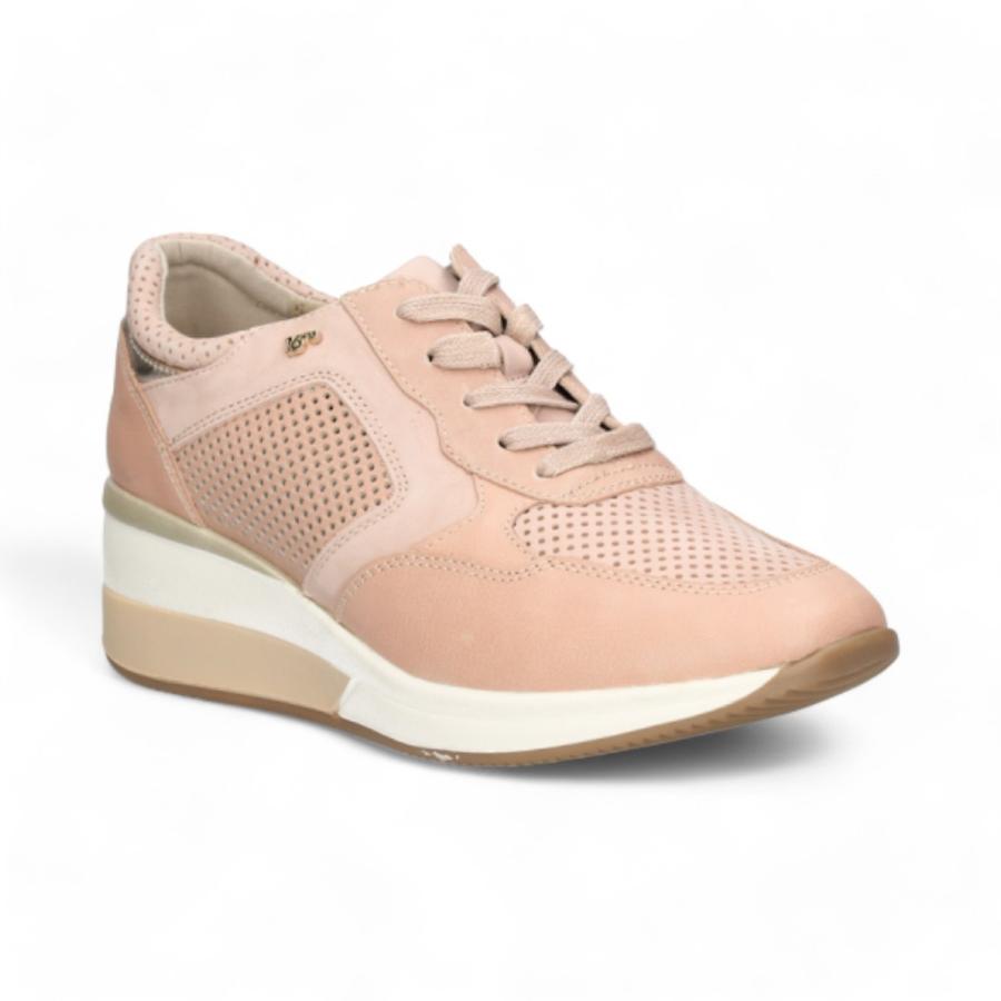 Zapatilla 16 hrs urbana w077 cuero mujer 2025