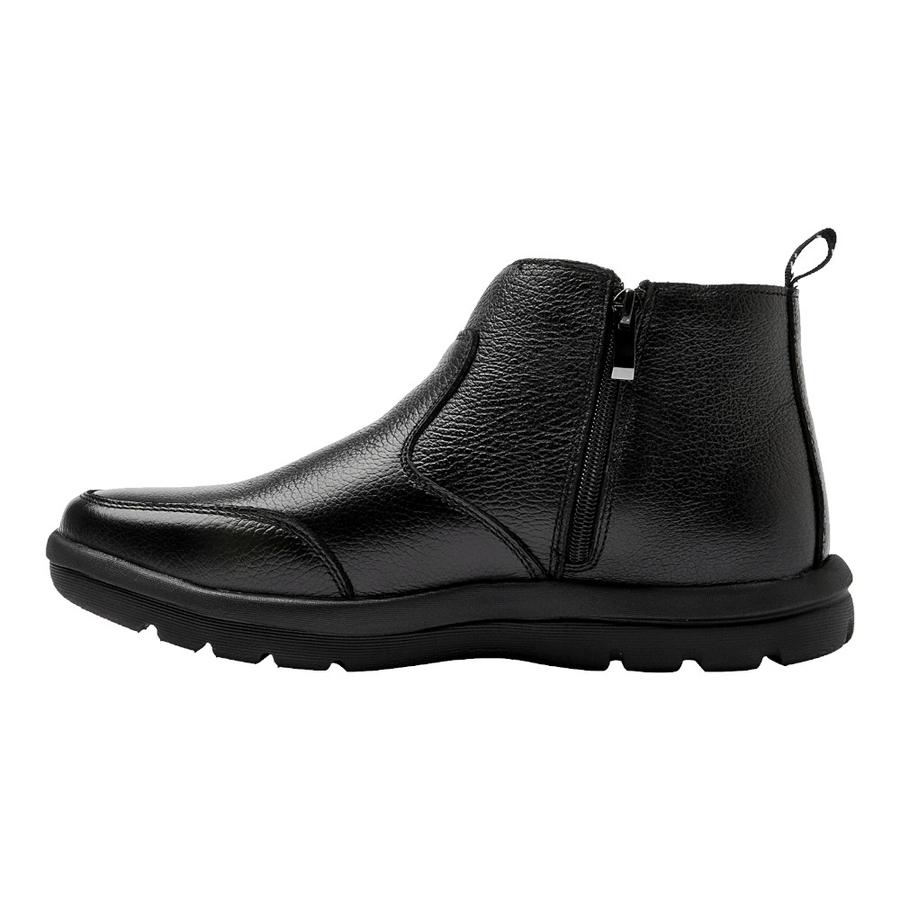 Botin Casual Hombre 16Hrs Cuero Negro