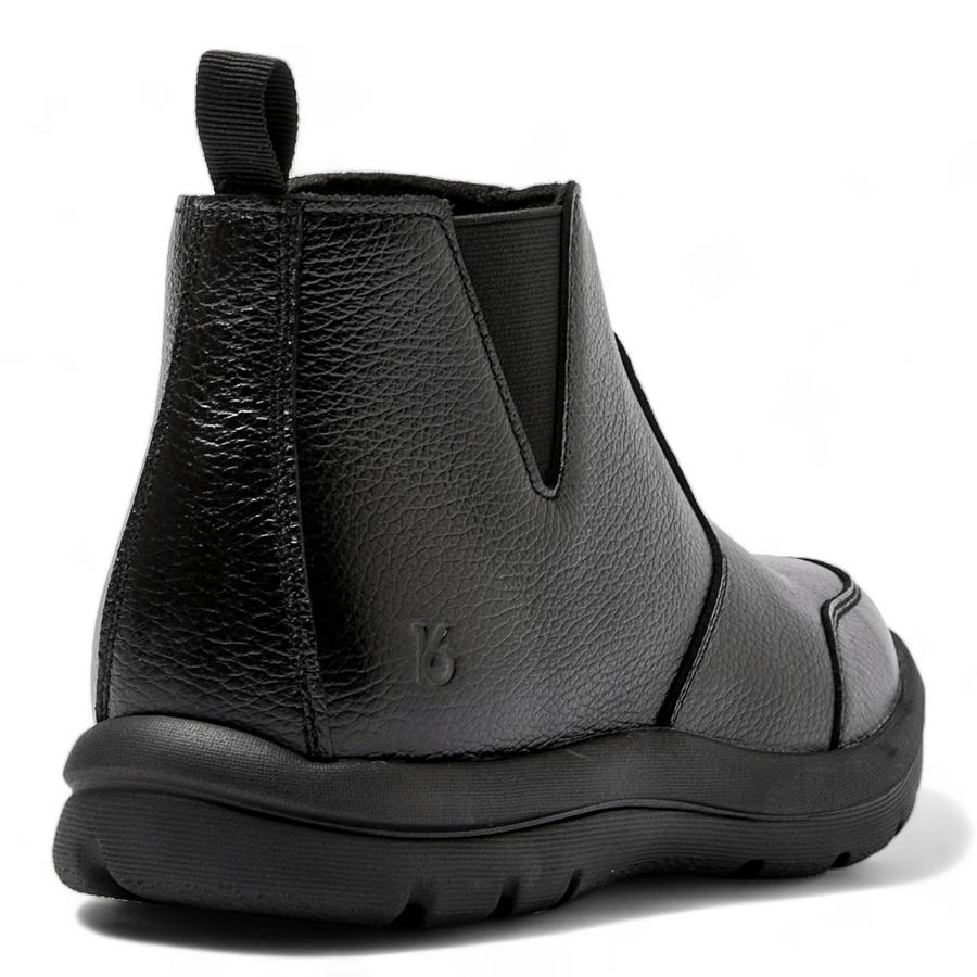 Botin Casual Hombre 16Hrs Cuero Negro