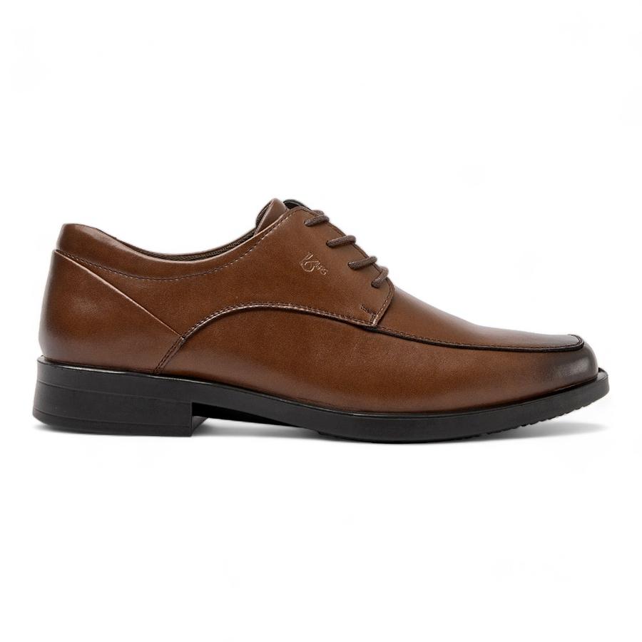 Zapato Casual Hombre 16 Hrs Cuero Moro