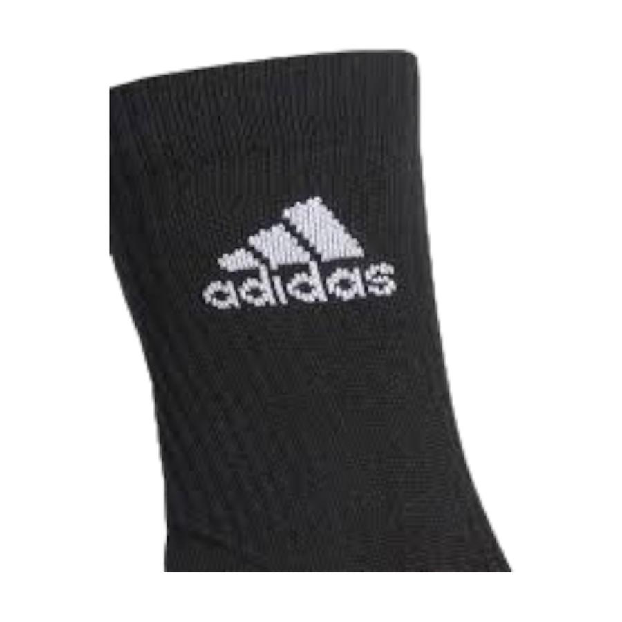 Calcetines Unisex Adidas Cush Crew 3 pares Negro