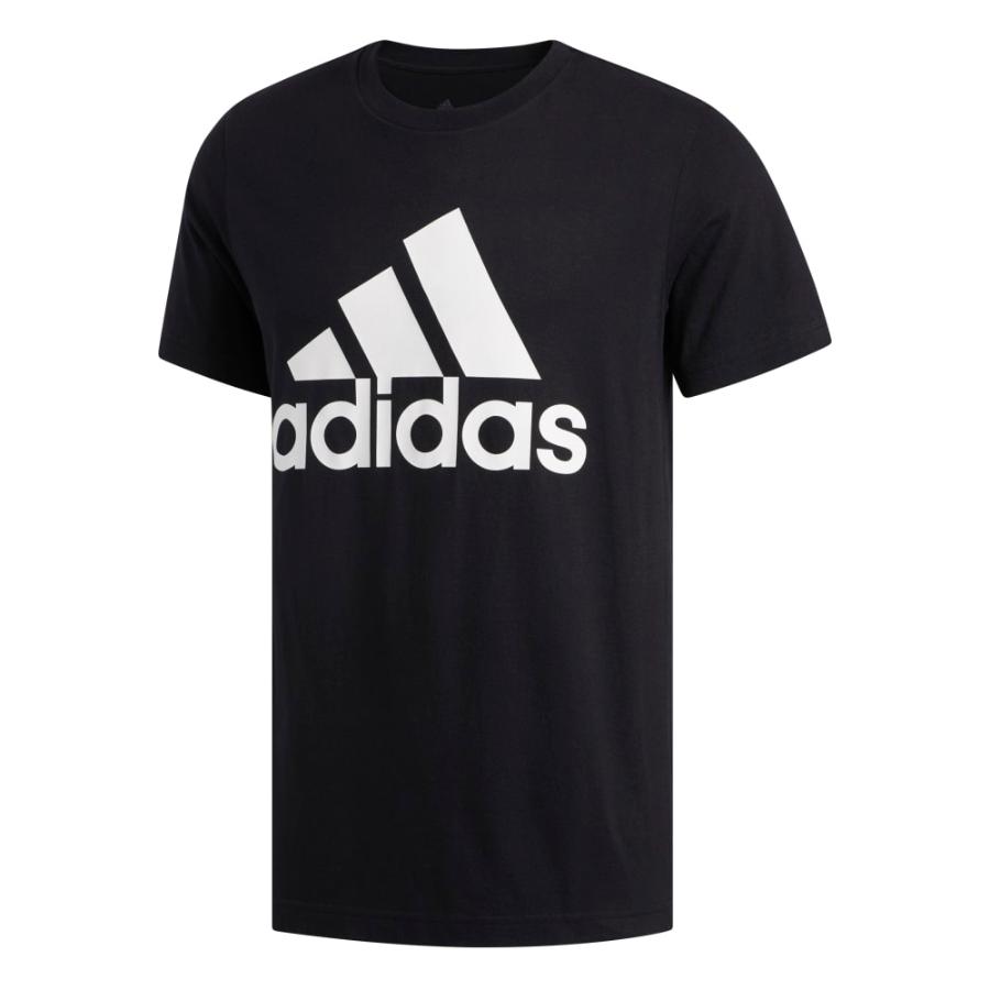 Polera Adidas Badge Of Sport Basic Hombre Negra