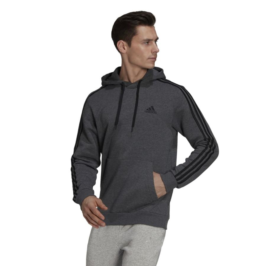 Poleron adidas shop gris hombre