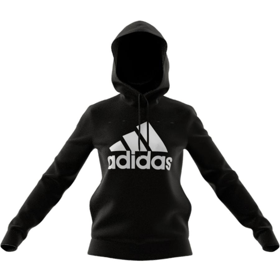Polerón Con Capucha Loungewear Mujer Adidas Essentials Negro