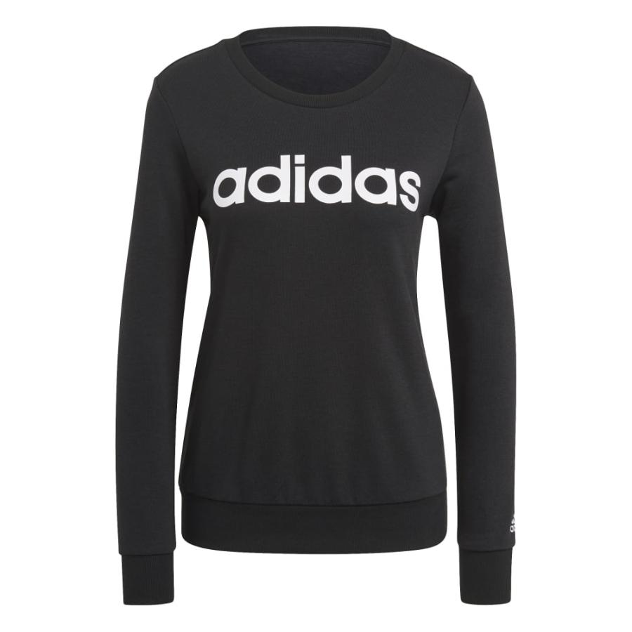 Polerón Adidas Essentials Logo Mujer Negro