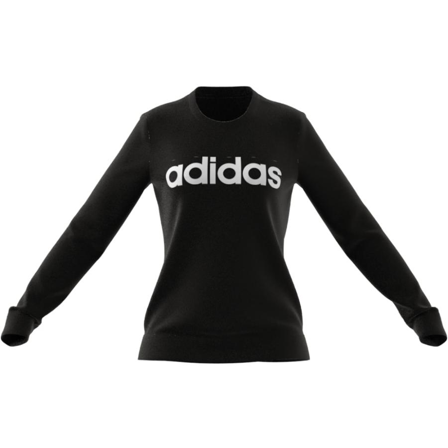 Polerón Adidas Essentials Logo Mujer Negro