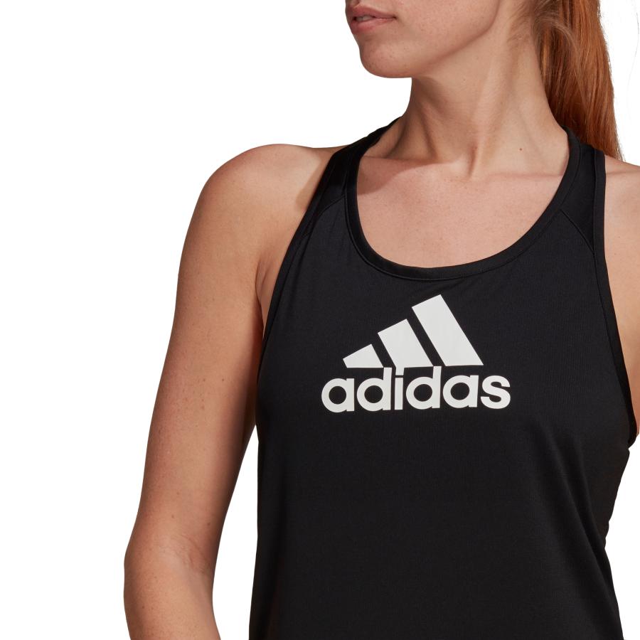 Polera Sin Mangas Adidas Aeroready Negro