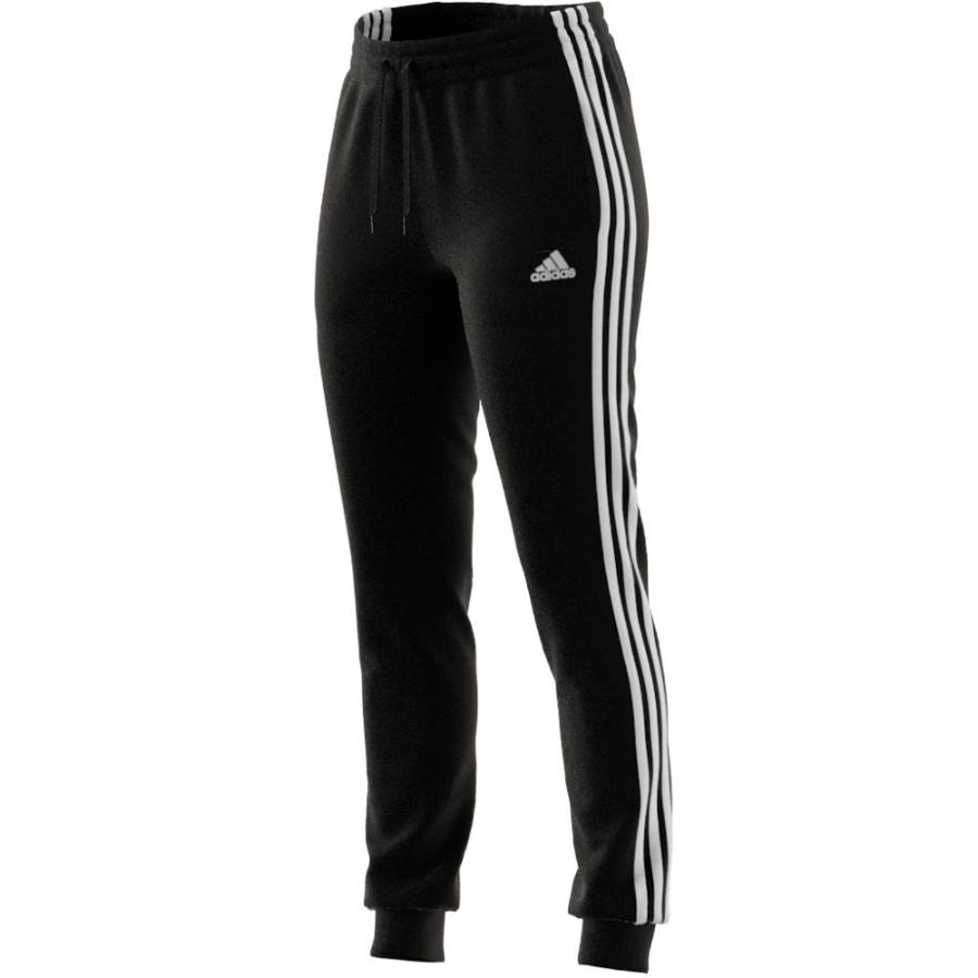 Pantalón Buzo Adidas Essentials 3 Tiras Mujer Negro