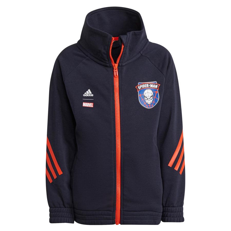 Chaqueta Infantil Adidas Marvel Hombre Araña Azul