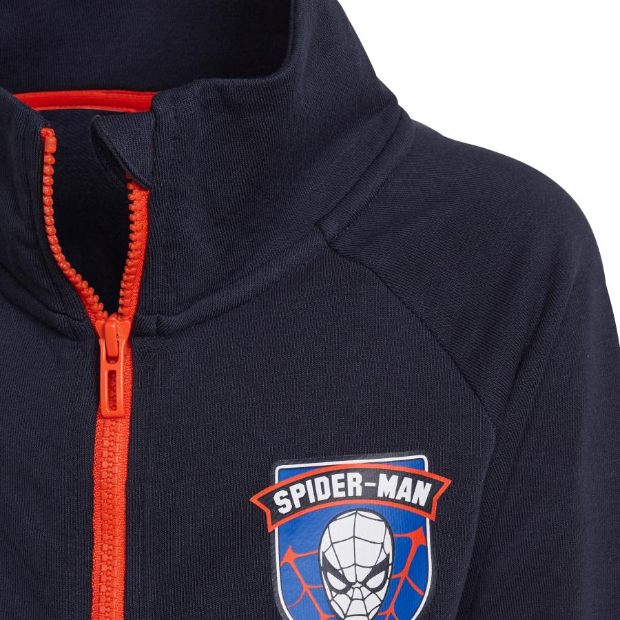 Chaqueta Infantil Adidas Marvel Hombre Araña Azul