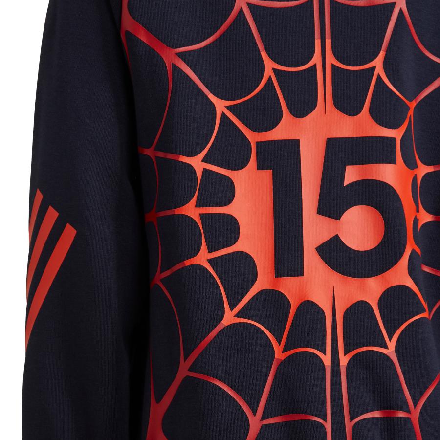Chaqueta Infantil Adidas Marvel Hombre Araña Azul