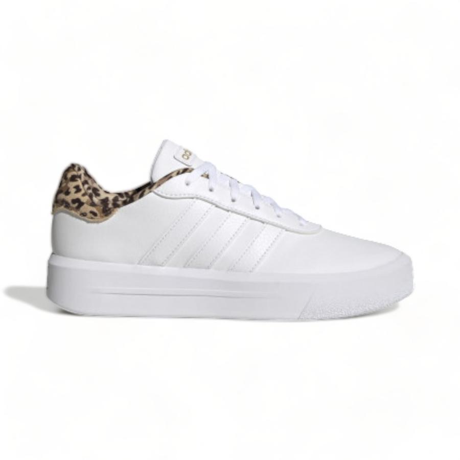 Zapatillas Urbanas Mujer Adidas Court Plataforma Blanco