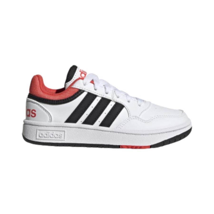 Zapatilla Niño Unisex Adidas Hoops 3.0 K Blanco