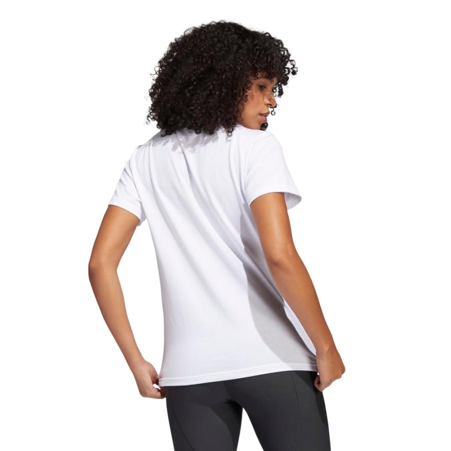 Polera blanca adidas new arrivals