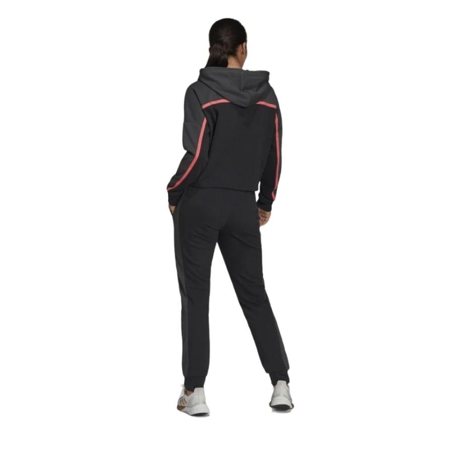Buzo Completo Adidas Sportswear Subtle Mujer Negro Dimarsa.cl