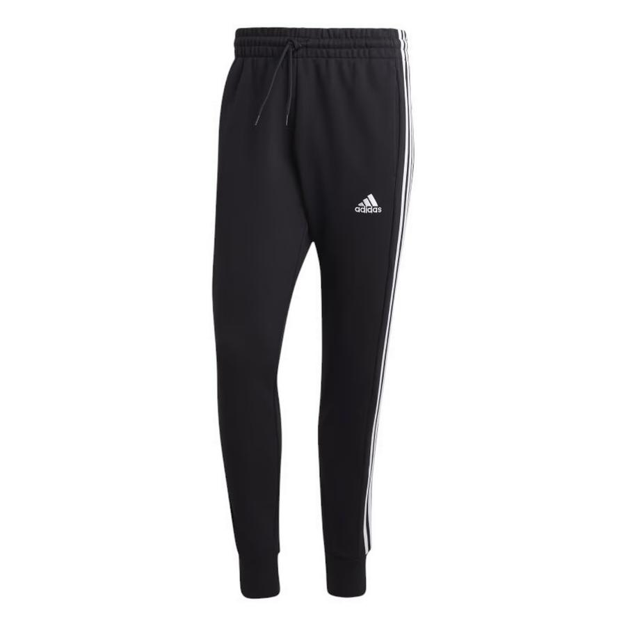 Pantalón Deportivo Essentials 3 Tiras Hombre Adidas Negro