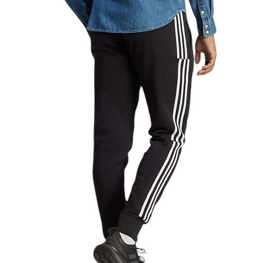 Pantalón Deportivo Essentials 3 Tiras Hombre Adidas Negro