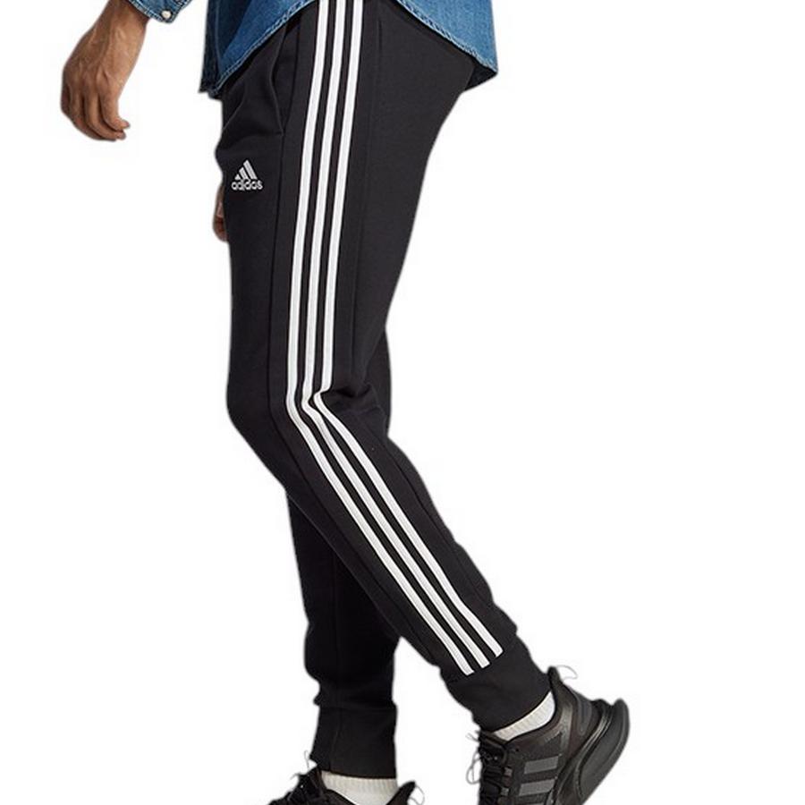 Pantalón Deportivo Essentials 3 Tiras Hombre Adidas Negro