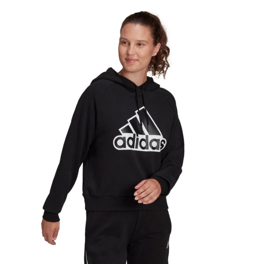 Polerón Con Capucha Adidas Essentials Mujer