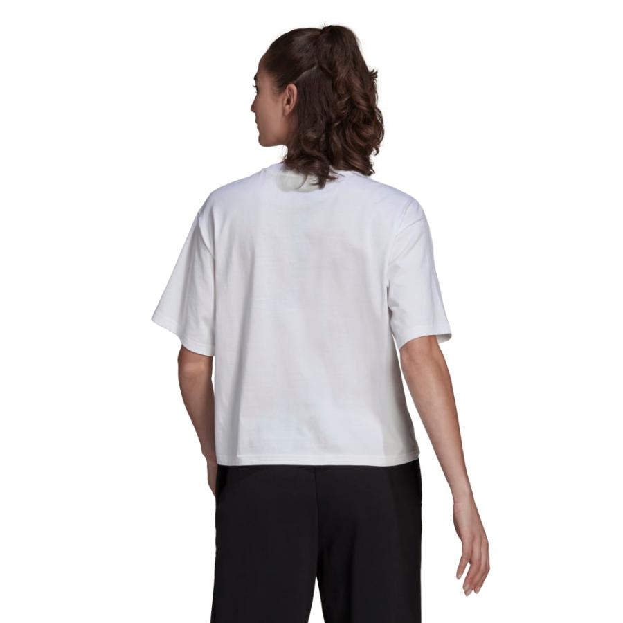 Polera Adidas Essentials Boxy Mujer Blanco