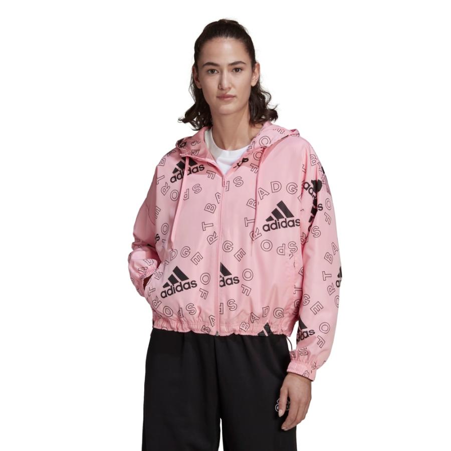 Corta Viento Adidas Essentials Logo Mujer