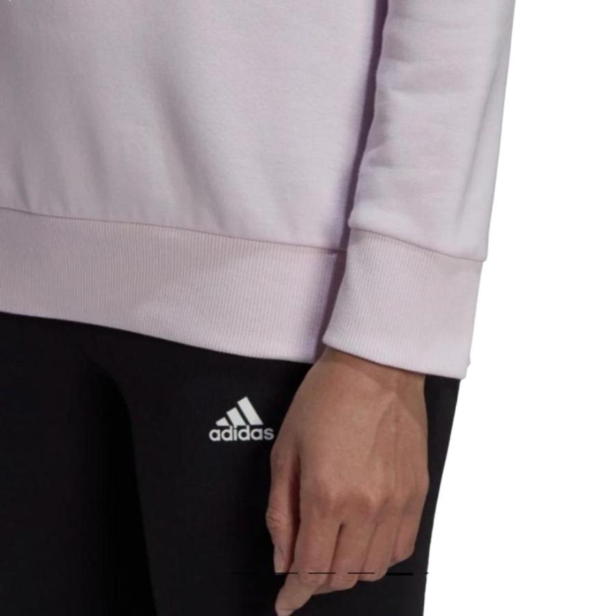 Poleron Adidas Essentials Logo Estampado Oversize Mujer