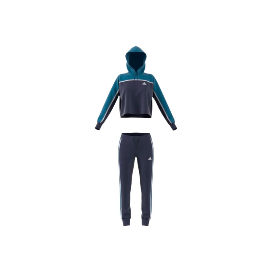 Conjunto Deportivo Adidas Subtle Block Mujer Azul