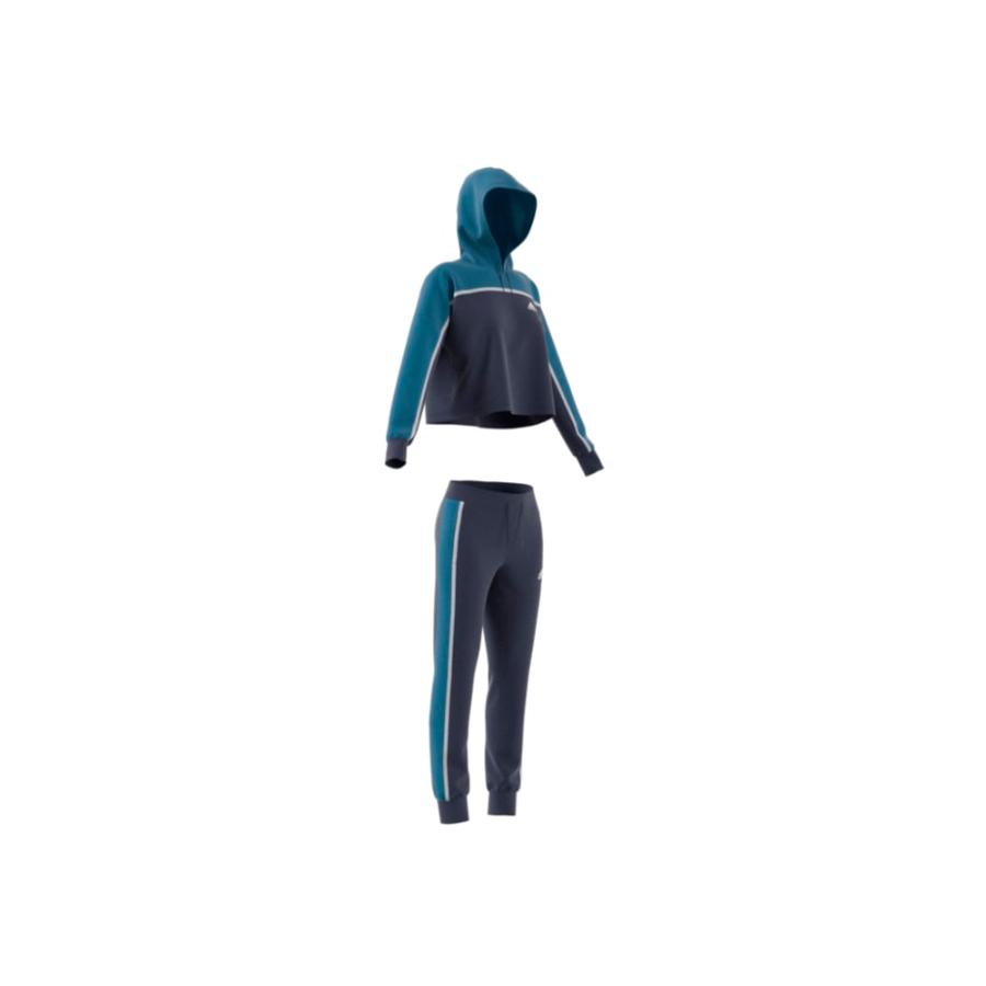 Conjunto Deportivo Adidas Subtle Block Mujer Azul