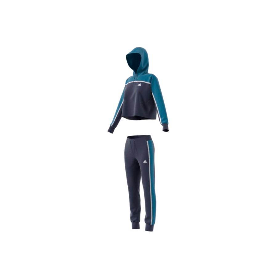 Conjunto Deportivo Adidas Subtle Block Mujer Azul