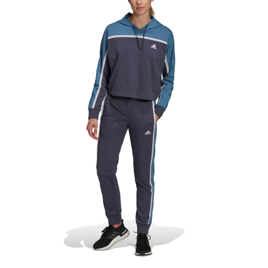 Conjunto Deportivo Adidas Subtle Block Mujer Azul