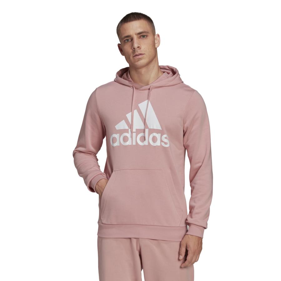 Poleron rosado 2025 hombre adidas