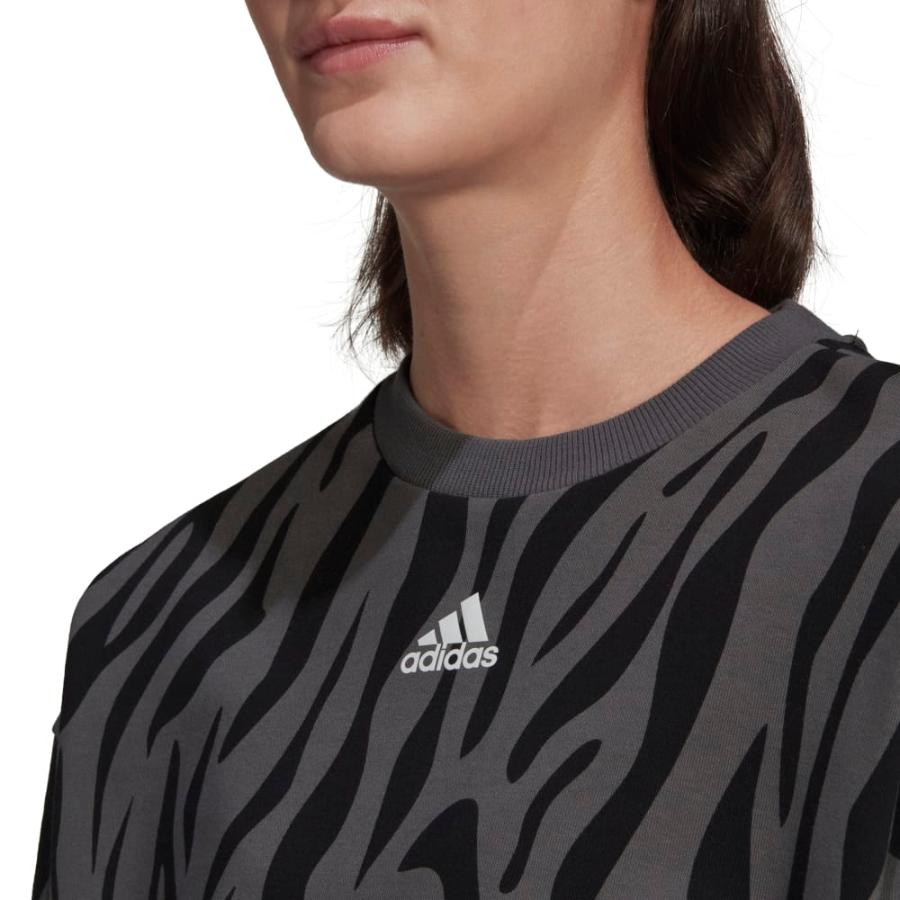 Poleron Adidas Estampado De Tigre Mujer
