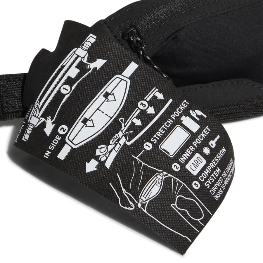Bolso Unisex Adidas Running Negro