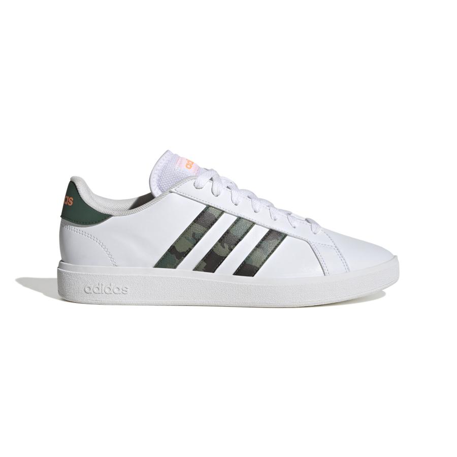 Zapatilla Casual Hombre Adidas Grand Court Blanco Dimarsa.cl