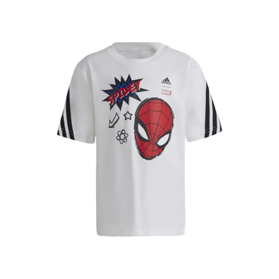 Polera Niño Adidas Marvel Spider-Man Blanco