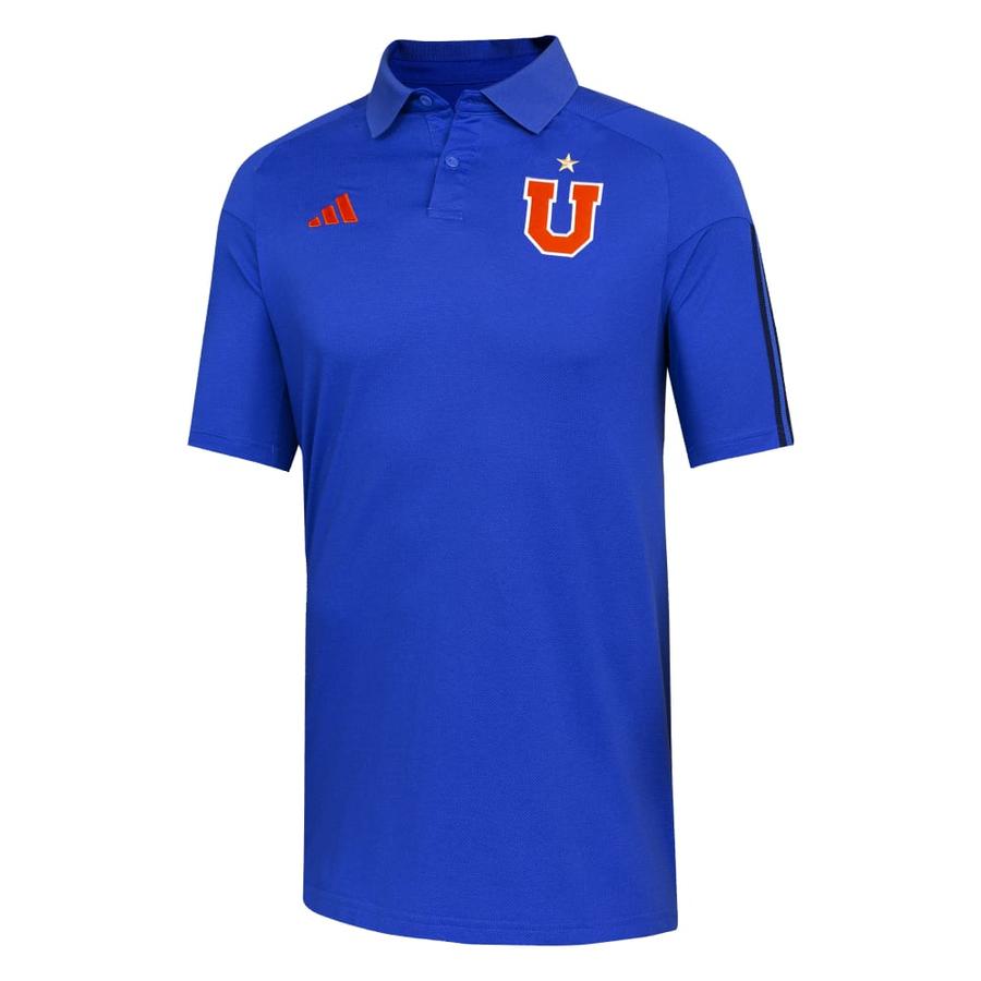 Polera Polo Deportiva Hombre Universidad De Chile Azul