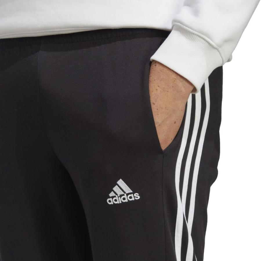 Pantalon Deportivo Adidas Hombre Essentials 3 Tiras Negro