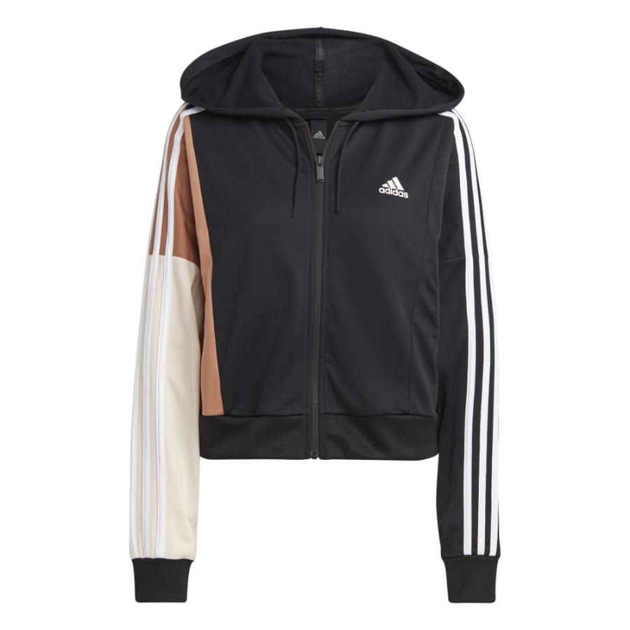 Buzo Adidas Bold Block Mujer Negro